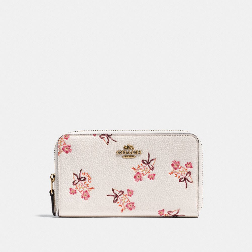 COACH®  Medium Zip Around Wallet