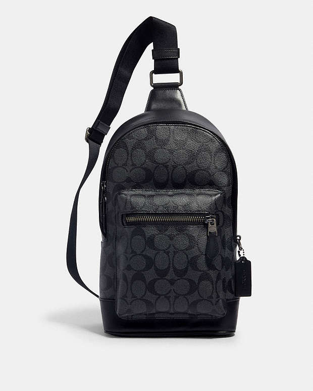 COACH® Outlet  West Pack In Signature Canvas