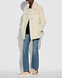 COACH®,SHEARLING COAT,Shearling,Vintage Cream,Scale View