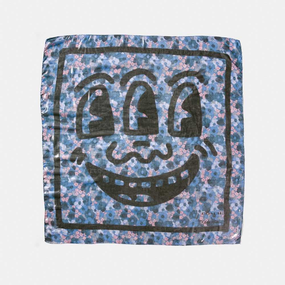 Coach X Keith Haring Square Scarf