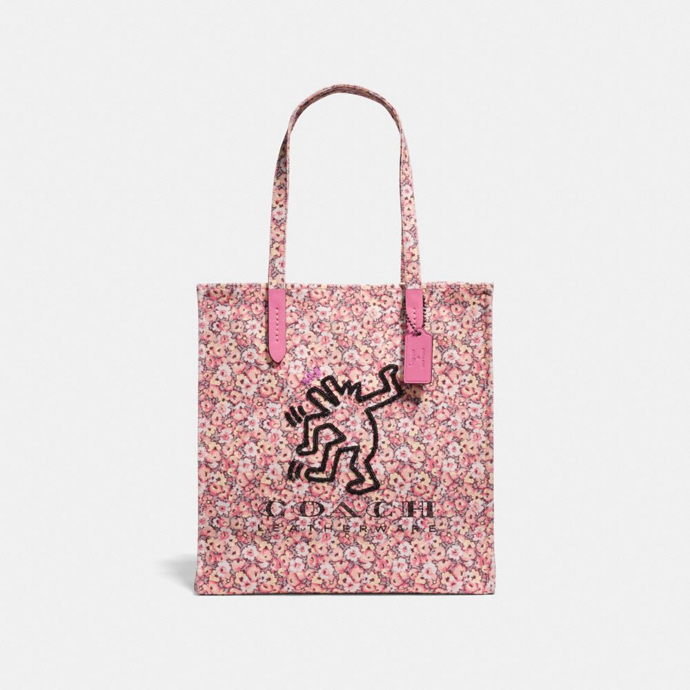 Coach keith haring tote bag sale