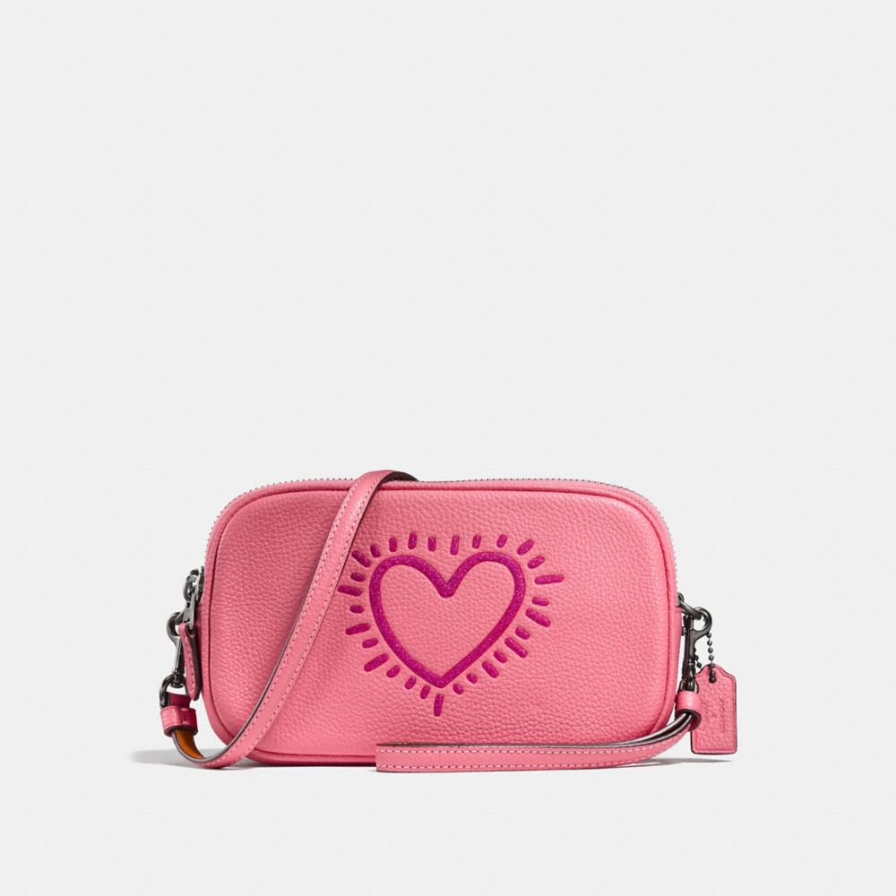 COACH® DK | Coach X Keith Haring Sadie Crossbody Clutch | Bags | Coach