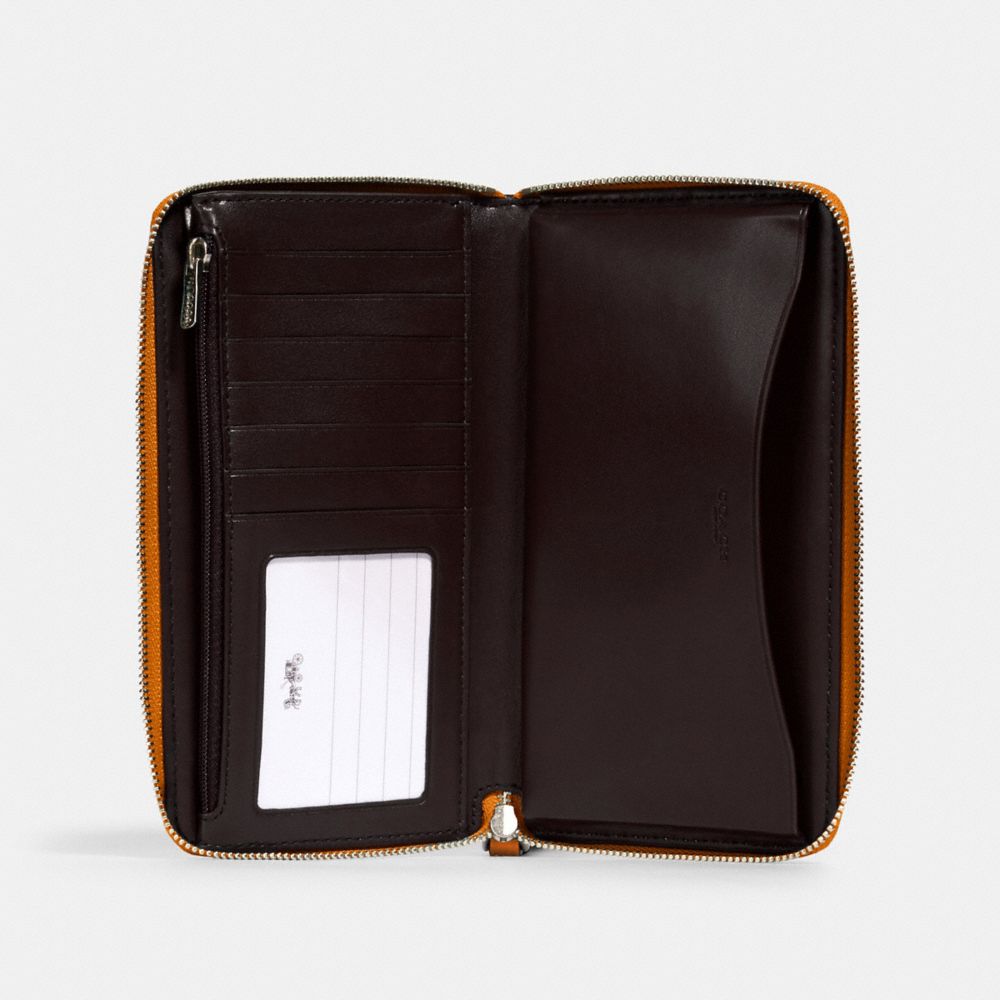 Large Phone Wallet In Signature Leather