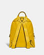 COACH®,CARRIE BACKPACK 23,Leather,Medium,Brass/Lemon,Back View