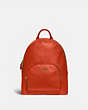 COACH®,CARRIE BACKPACK 23,Leather,Medium,Brass/Mango,Front View