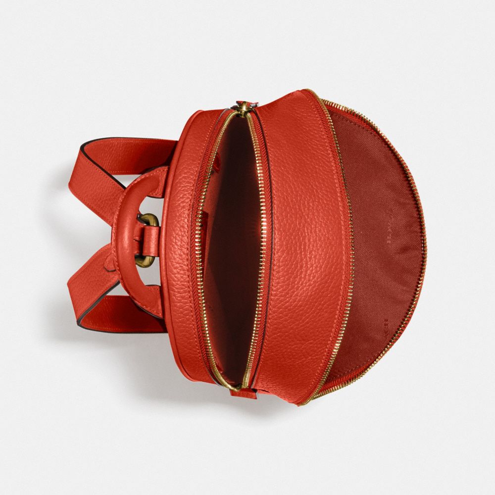 COACH®,Carrie Backpack 23,,Inside View,Top View