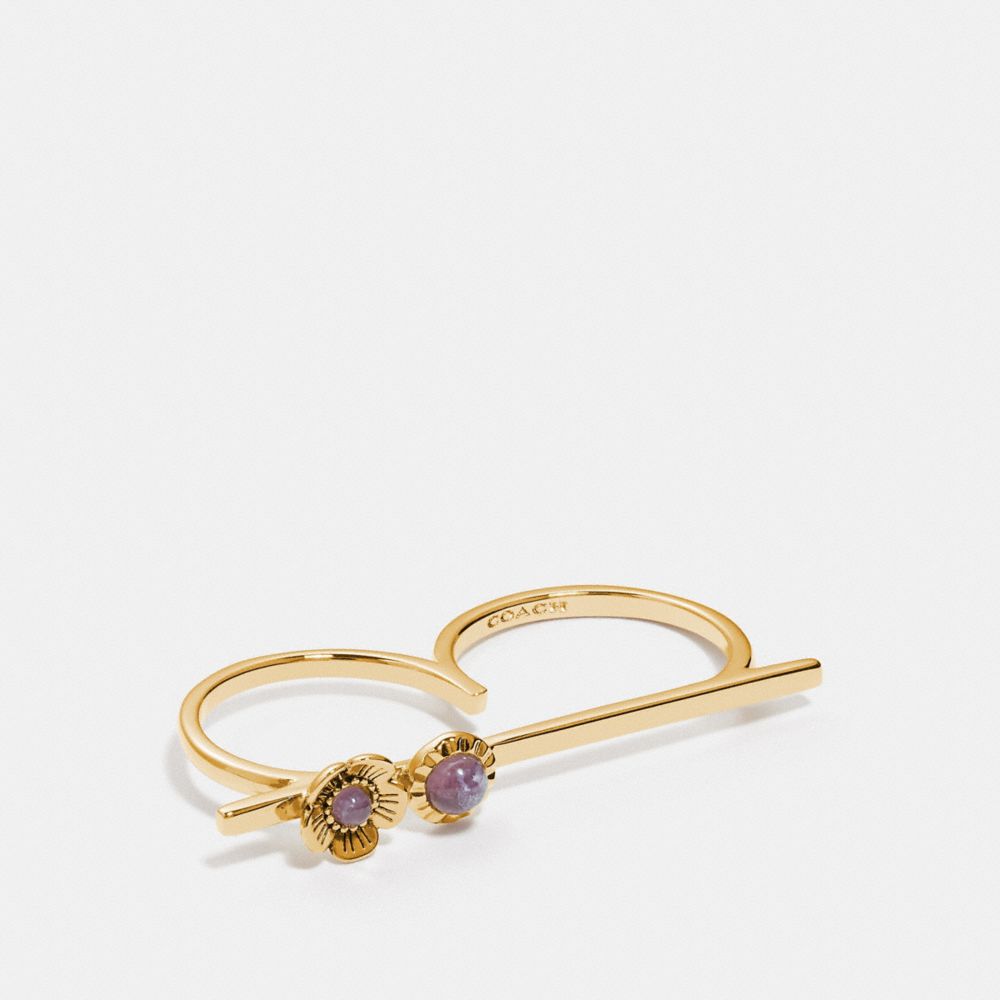 Demi Fine Sunburst Bar Ring