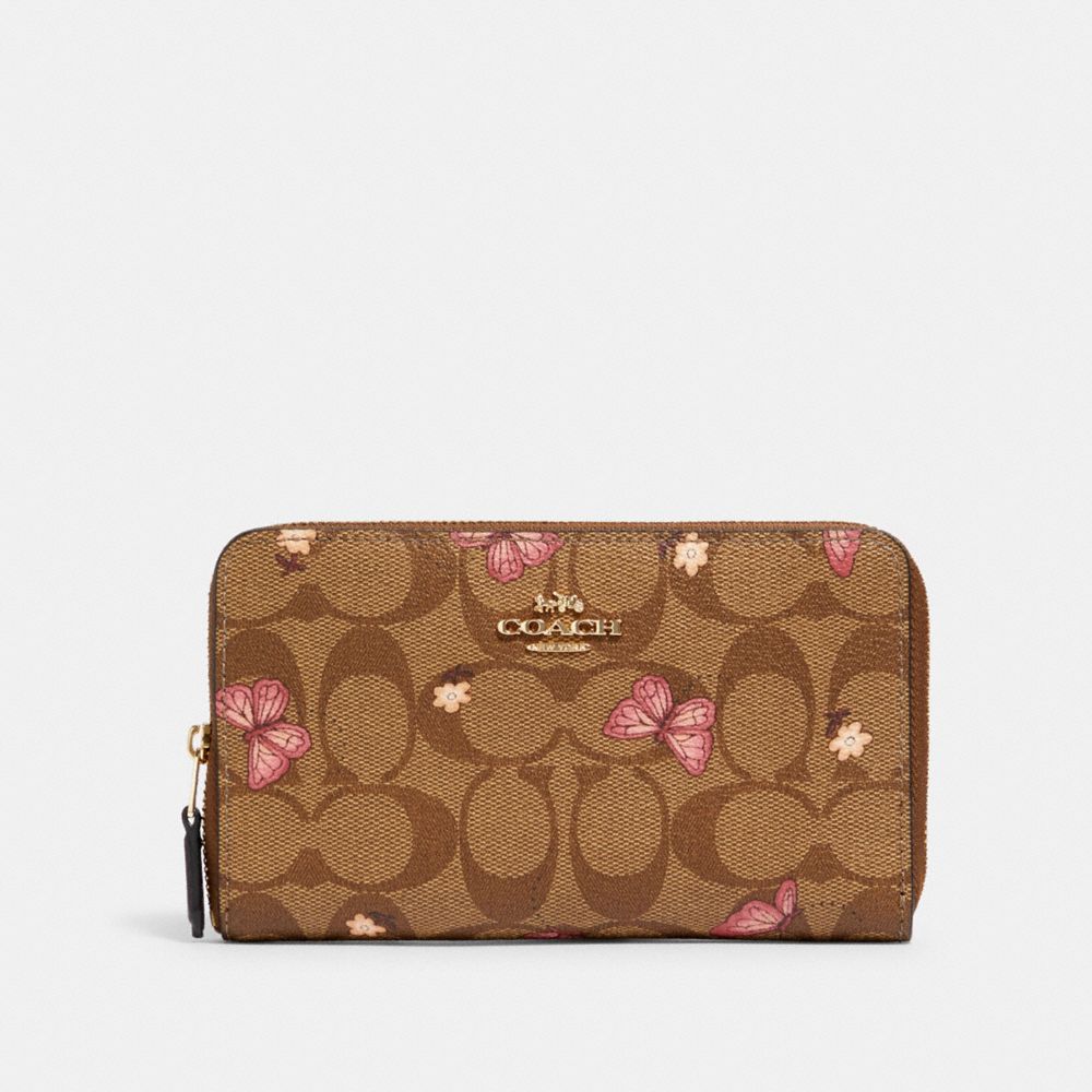 Coach butterfly wallet new arrivals