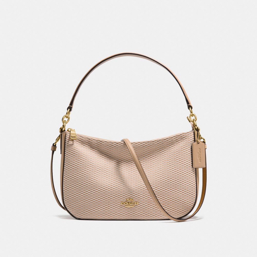 Chelsea crossbody discount in signature jacquard