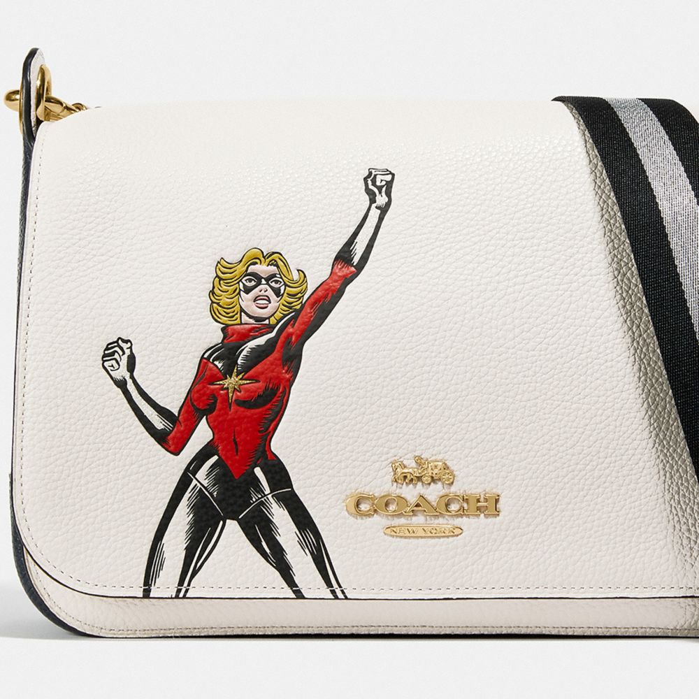 Coach │ Marvel Jes Messenger With Carol Danvers