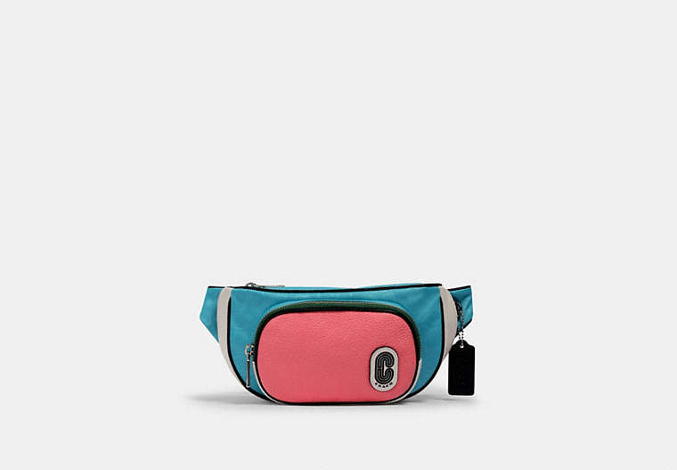 Court Belt Bag In Colorblock Signature Nylon