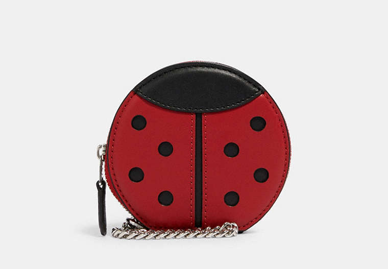 Ladybug Pouch Bag Charm