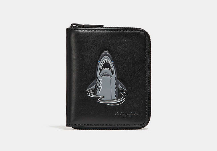 Small Zip Around Wallet With Mascot