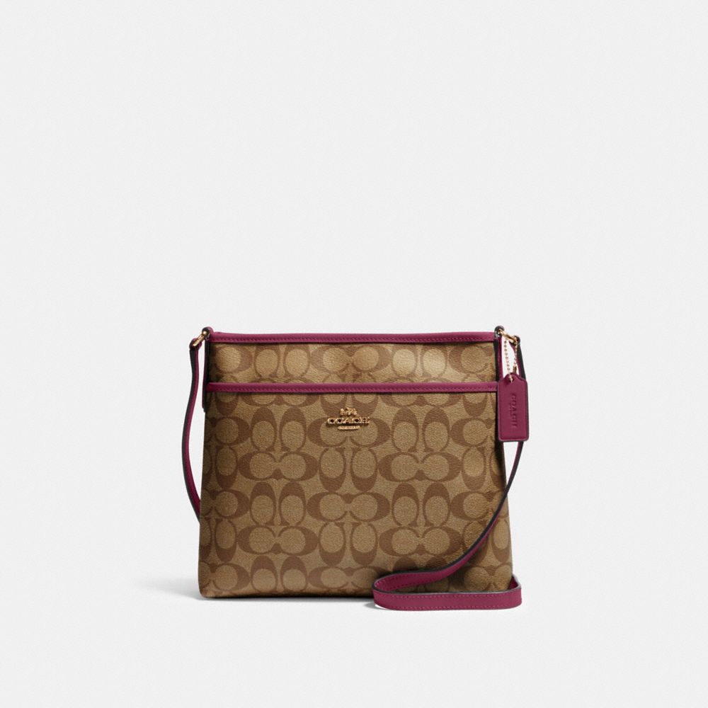 COACH Outlet File Crossbody In Signature Canvas