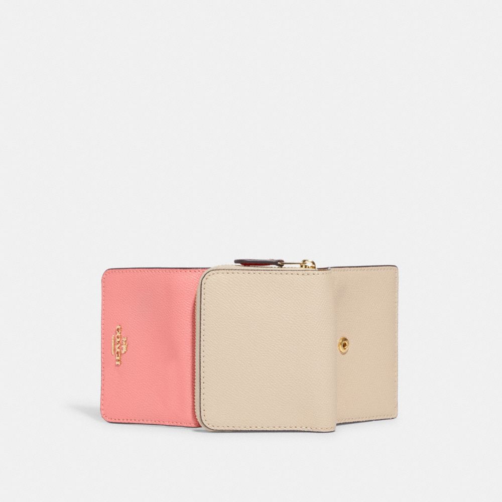 COACH® Outlet | Small Trifold Wallet In Colorblock