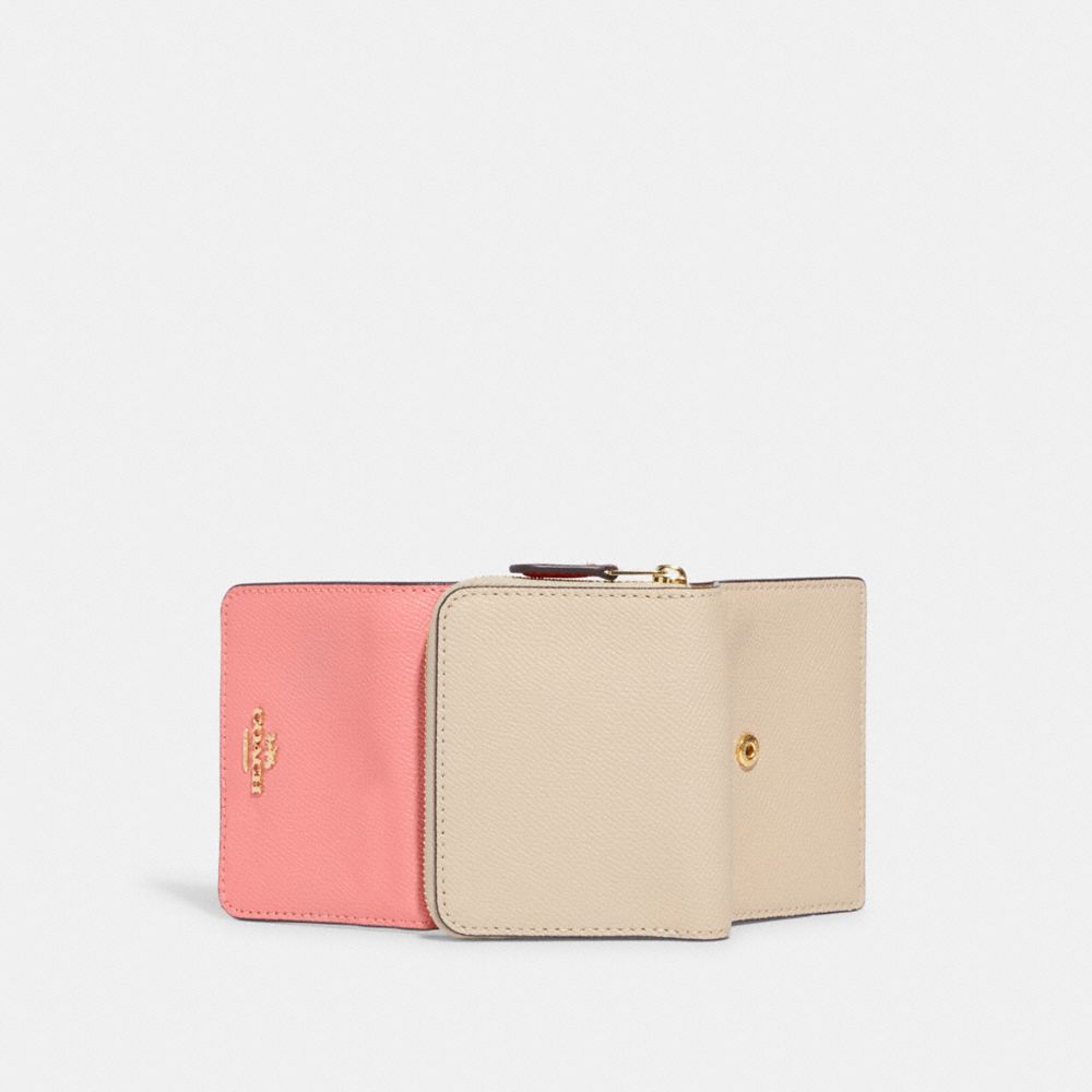 COACH® Outlet  Small Trifold Wallet In Colorblock