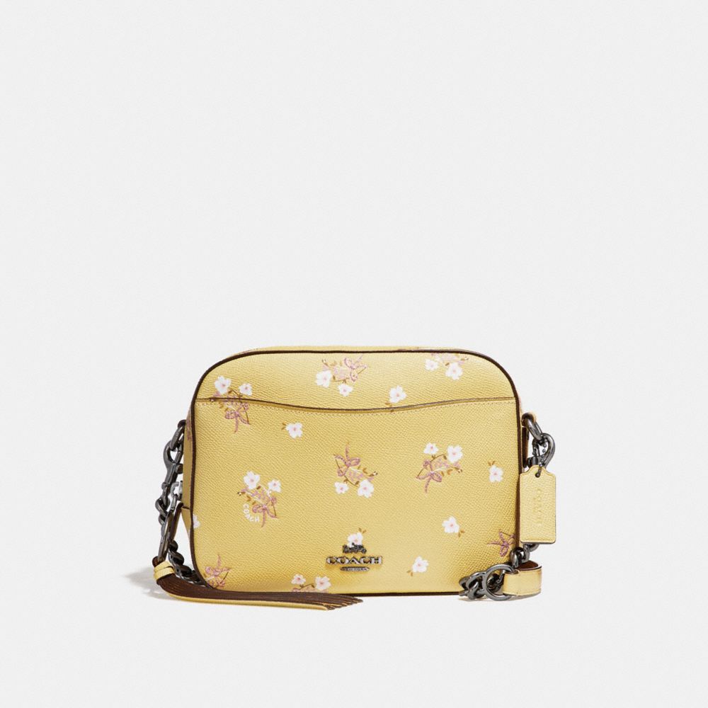 Coach floral 2025 camera bag