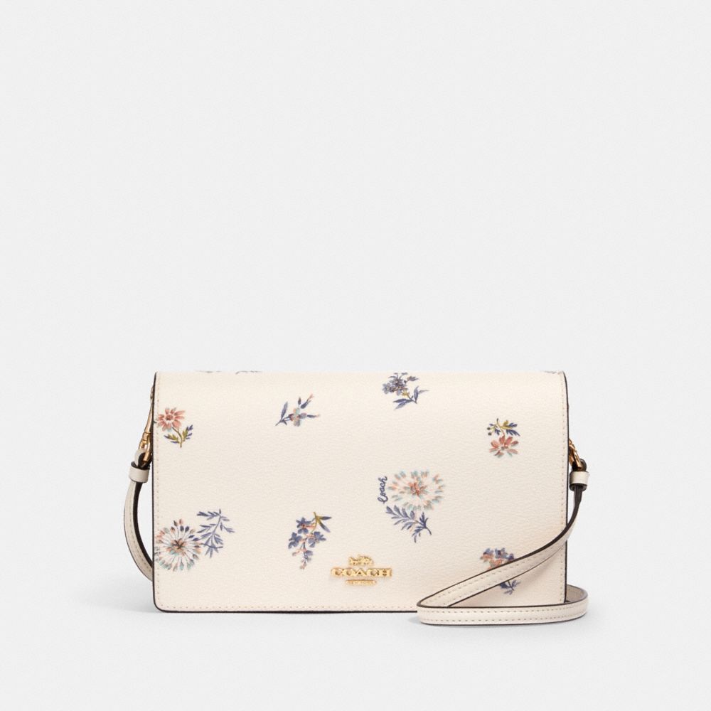 Rachel phone crossbody online with dandelion floral print