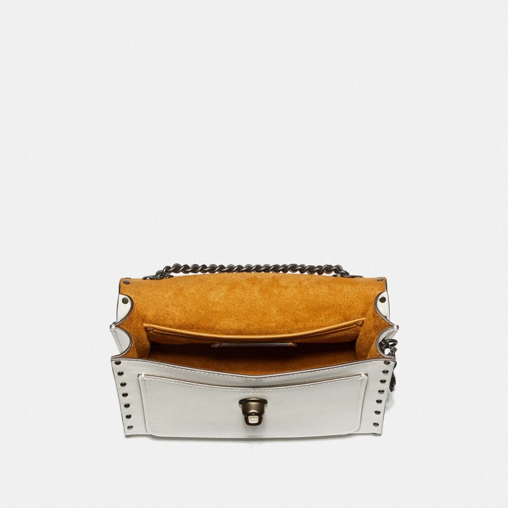 COACH®,Parker 18 With Rivets,,Inside View,Top View