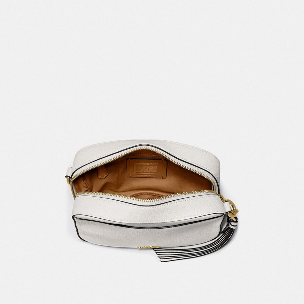 COACH®,Camera Bag,,Inside View,Top View
