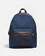 COACH®,ACADEMY BACKPACK,Mixed Material,X-Large,Bright Navy/Chestnut/Black Antique Nickel,Front View