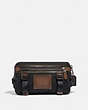 COACH®,UTILITY PACK,Mixed Material,Medium,Black Copper/Black,Front View