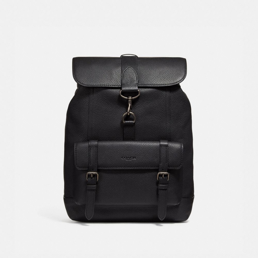 Coach leather bleecker online backpack