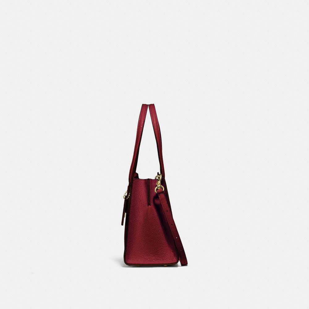 Coach charlie best sale carryall 28 oxblood