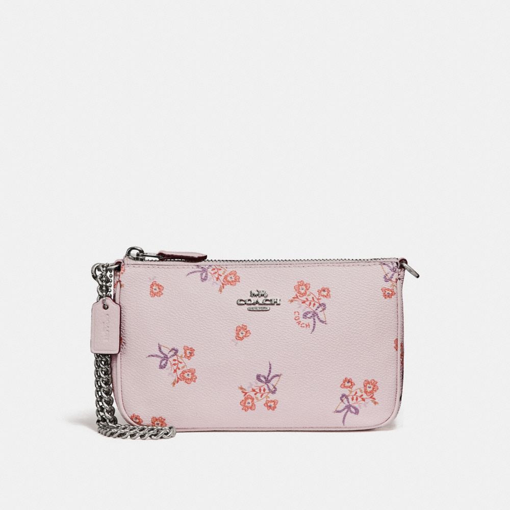 Nolita Wristlet 19 In Yankee Floral Print Coated Canvas