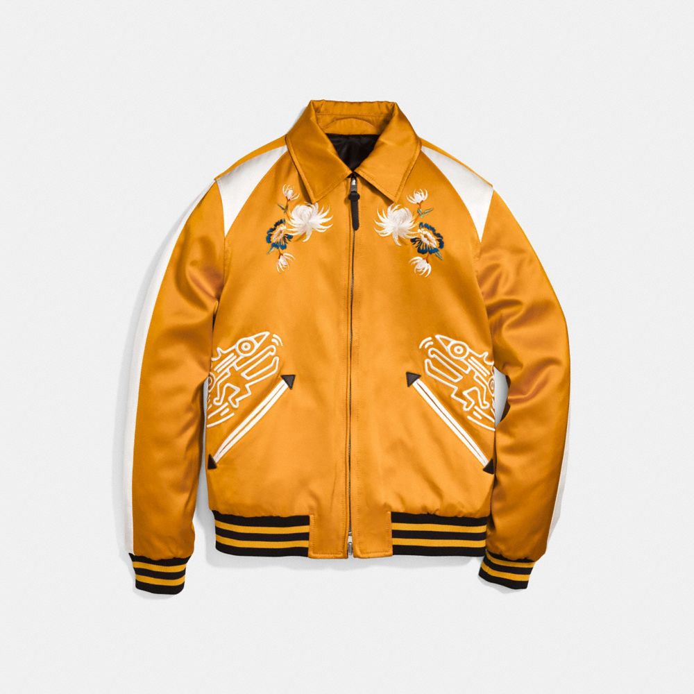 Coach X Keith Haring Skater Souvenir Varsity Jacket