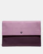 Large Envelope Pouch In Colorblock