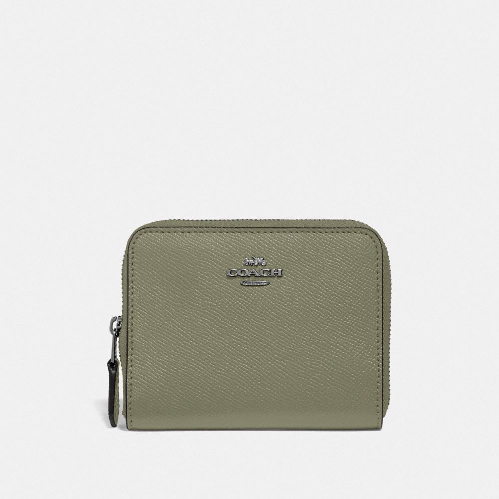 Coach small zip around wallet sale