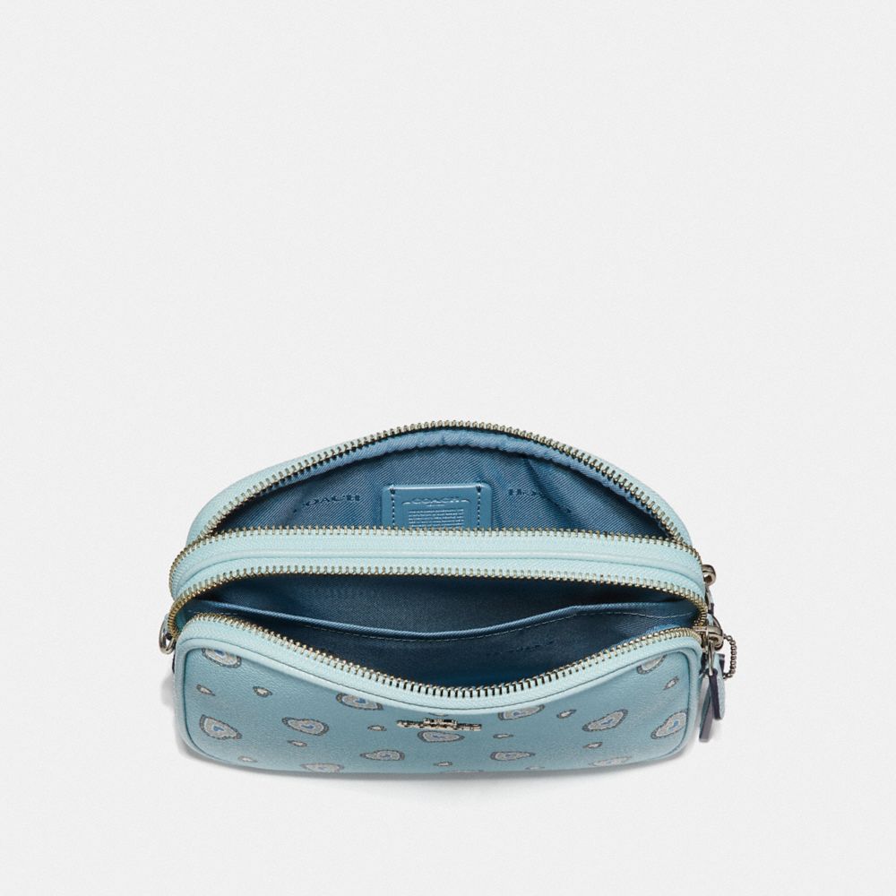 COACH® | Crossbody Clutch With Western Heart Print
