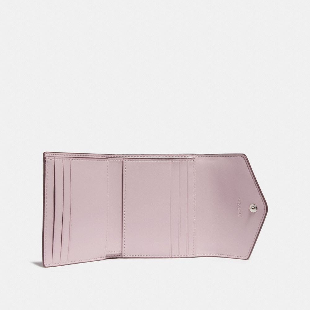 Small Wallet With Floral Bow Print