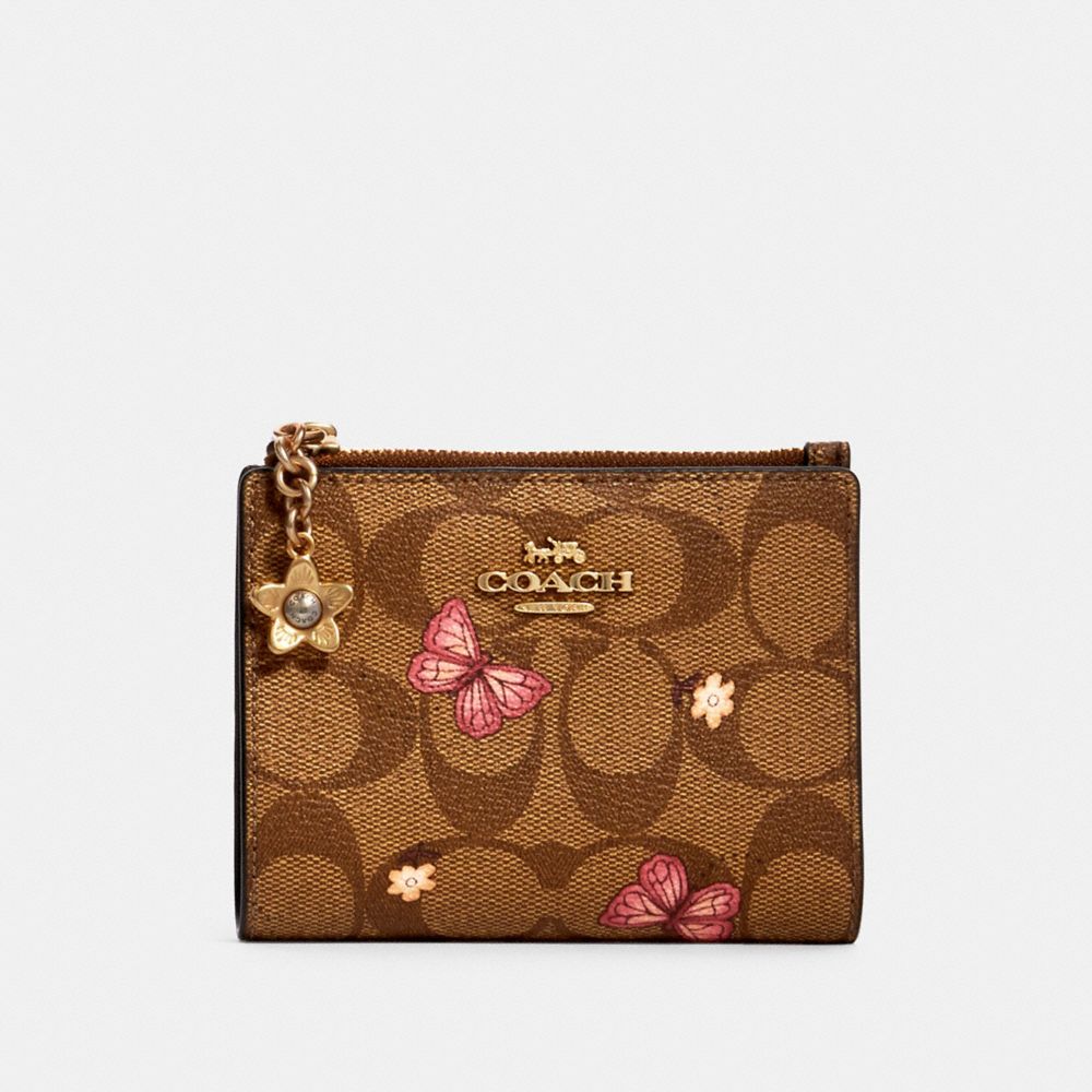 Coach outlet snap card case sale