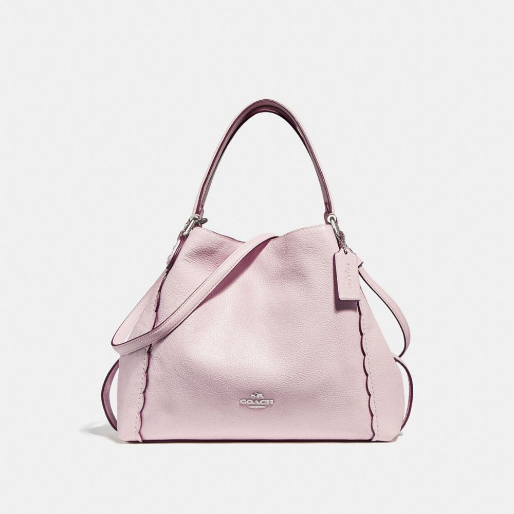 Edie shoulder bag 28 with scalloped detail on sale