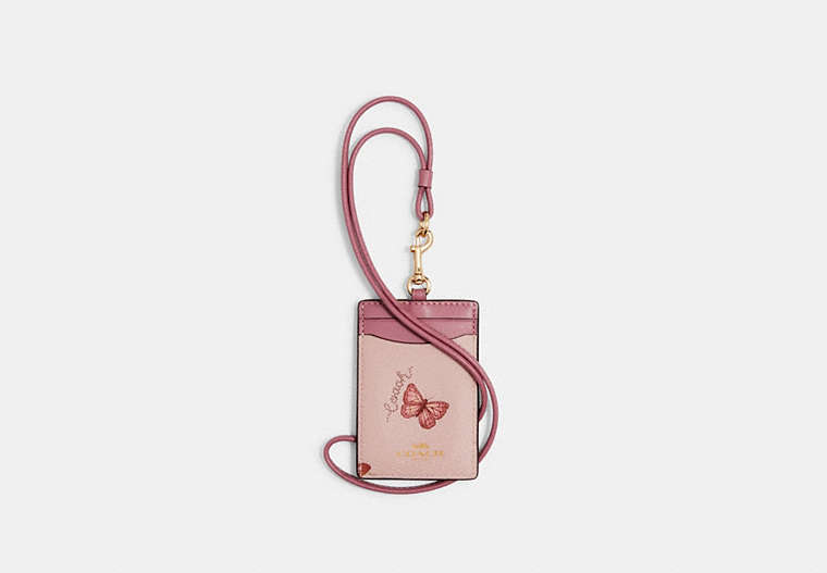 Id Lanyard With Butterfly Print