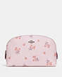 Cosmetic Case 22 With Floral Bow Print