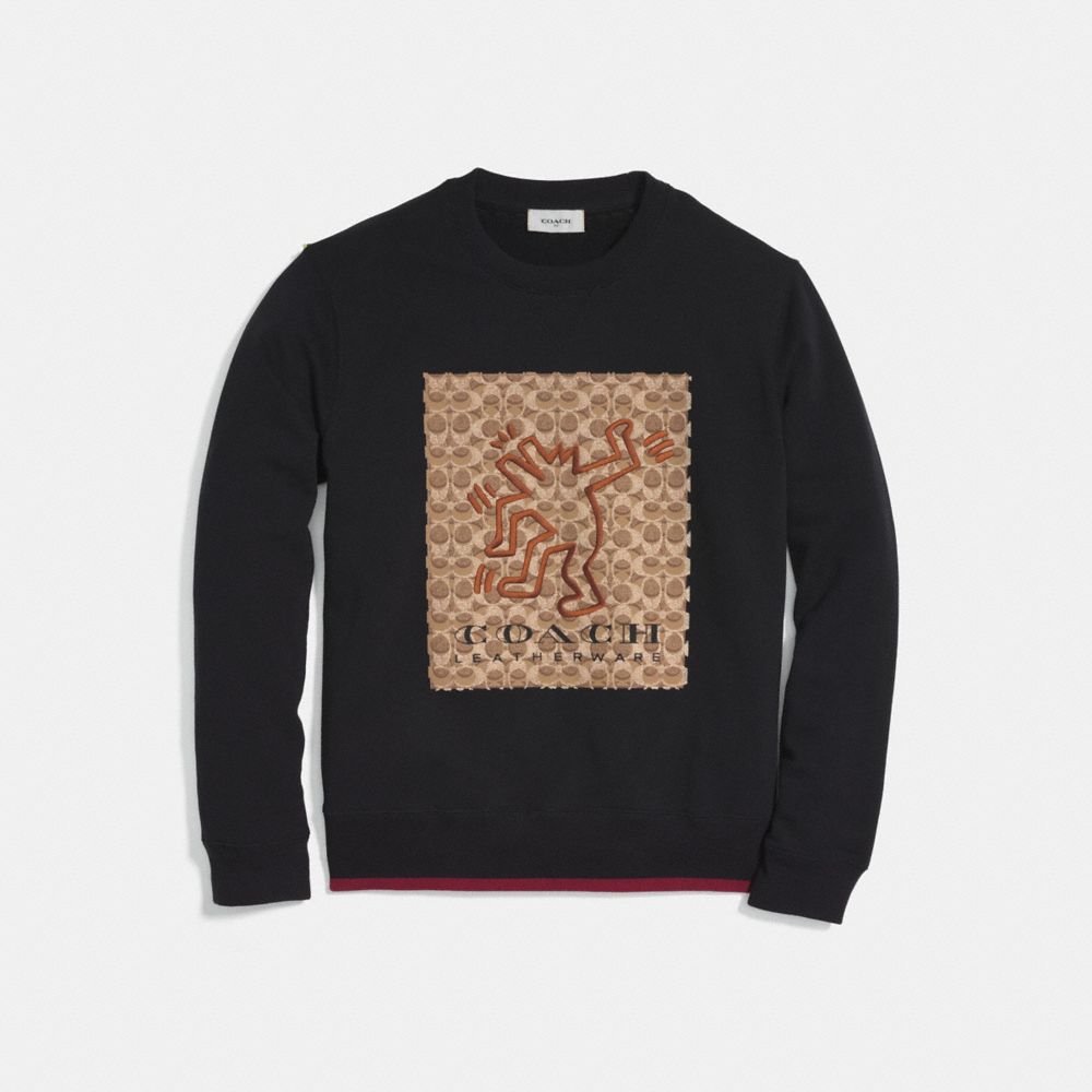 COACH®: Coach X Keith Haring Signature Sweatshirt