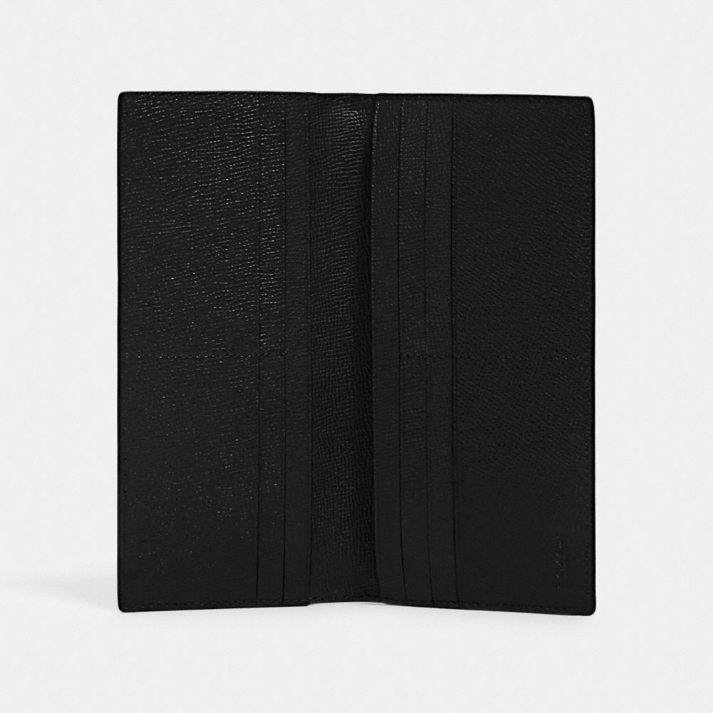 COACH®,ブレスト ポケット ウォレット,長財布,ﾌﾞﾗｯｸ