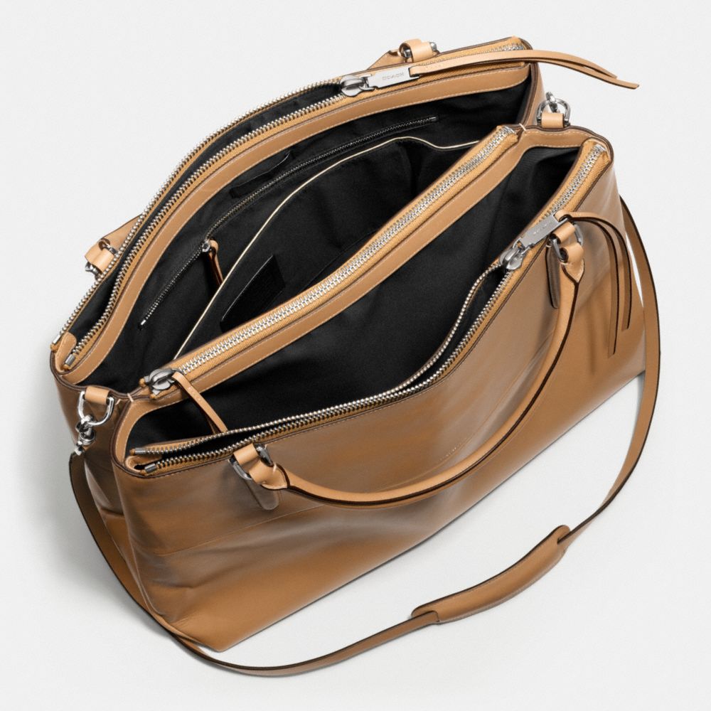 The Large Borough Bag In Retro Glove Tan Leather