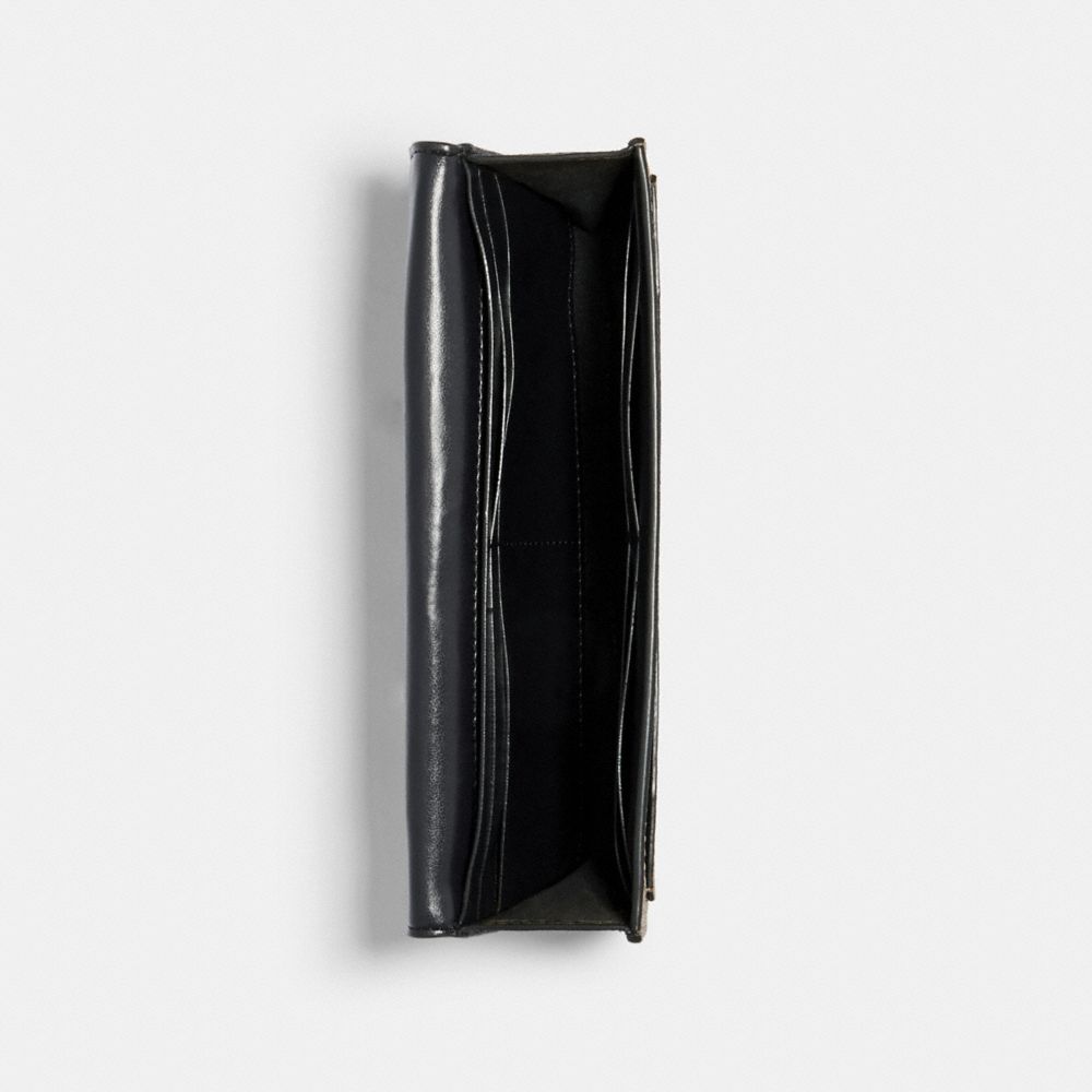 COACH®,スリム エンベロープ ウォレット シグネチャー キャンバス,長財布,