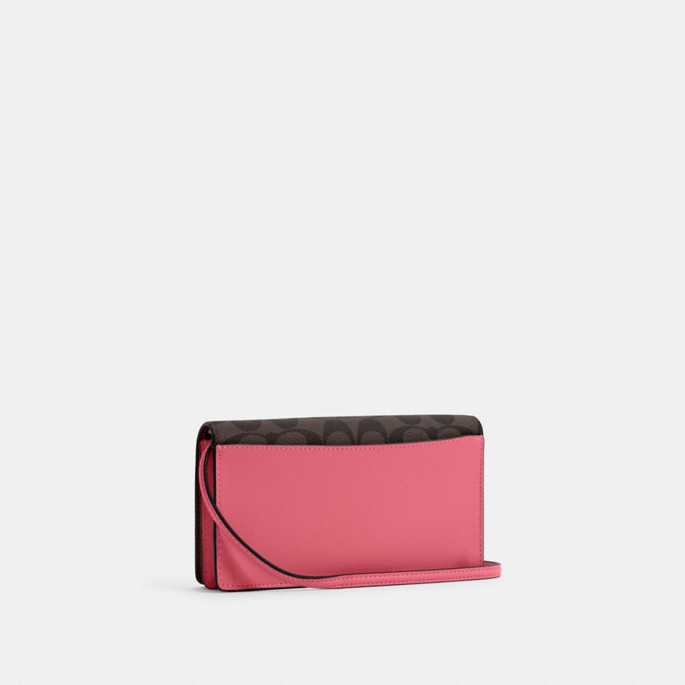 COACH Foldover Belt Bag in Pink