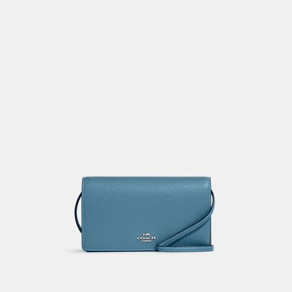 COACH Anna Foldover Clutch Crossbody