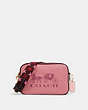 COACH®,JES CROSSBODY IN COLORBLOCK,Leather,Gold/Rose Multi,Front View