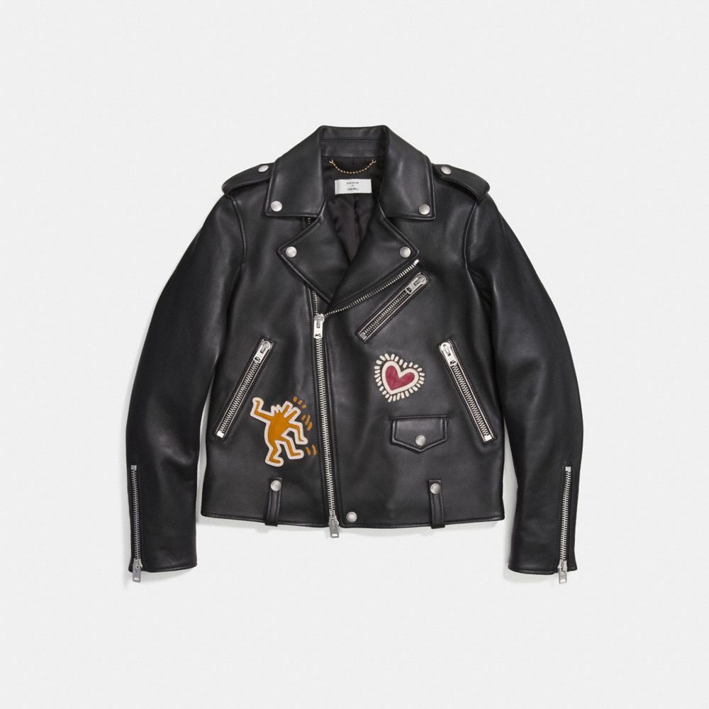 Coach X Keith Haring Moto Jacket | COACH®