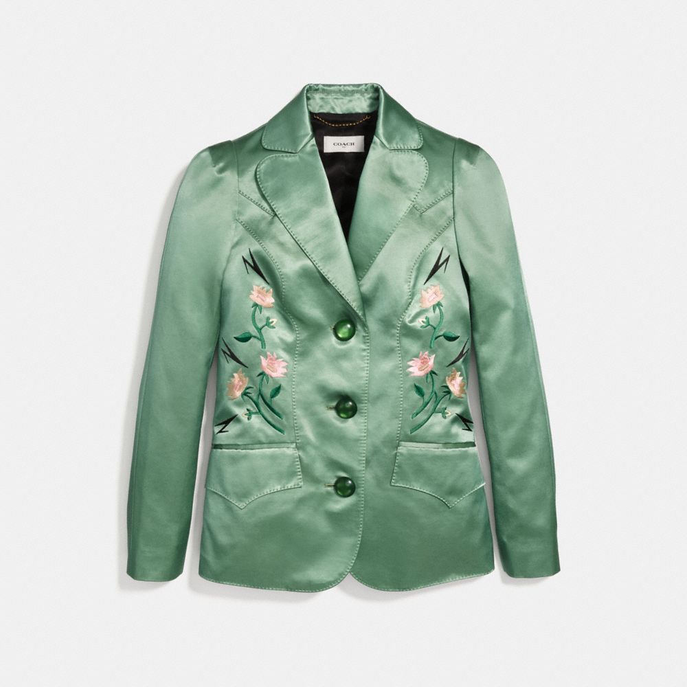 Satin Tailored Jacket