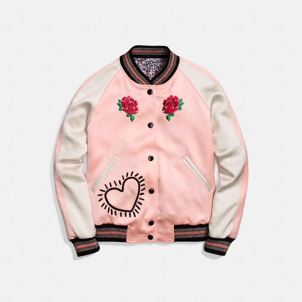 COACH® | Coach X Keith Haring Reversible Satin Jacket