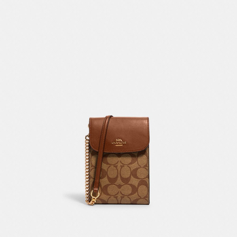 COACH® Outlet | Rachel Phone Crossbody In Signature Canvas