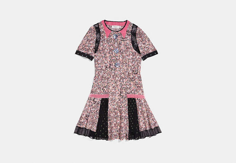 Coach X Keith Haring Pleated Dress